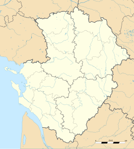 Charroux trên bản đồ Poitou-Charentes