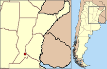 Rosario, Argentina - Situation map.png