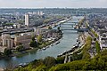 13. Rouen látképe a Szajnával a „La Corniche” felől (javítás)/(csere)