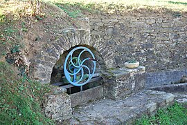 The fountain in Roumengoux