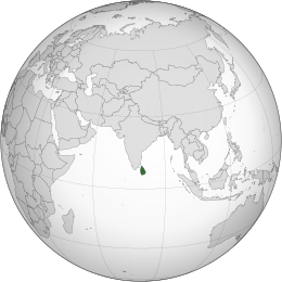 Ceylon[1] - Localizzazione