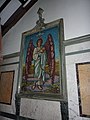 The Angel Gabriel and the Infant St. John (1916-1918), Church of St. John the Baptist, Clayton, West Yorkshire