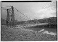 Dewey Bridge, ancien pont suspendu sur le Colorado.