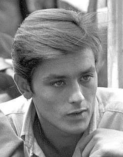 L'actor Alain Delon, en una imachen en Roma en 1959.