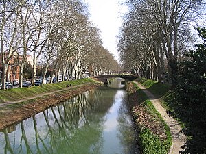 Canal du Midi, dekat Toulouse