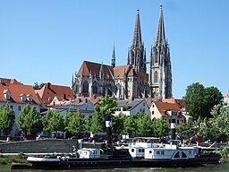 Katedralen i Regensburg.