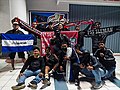 Beberapa elemen suporter Persiba Bantul bersama suporter PSIM Yogyakarta dan PSS Sleman.