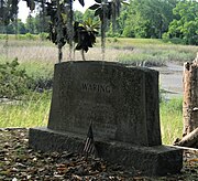 Gravestone of Judge Waring