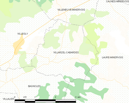 Villarzel-Cabardès - Localizazion