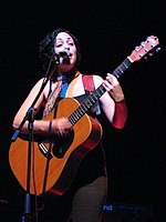 Monique Brumby performing in Canberra, November 2005