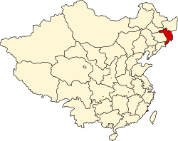 松江省の位置
