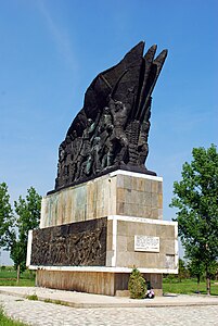 Romanian War of Independence memorial in Corabia