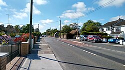 Rathbeale Road, looking northwest