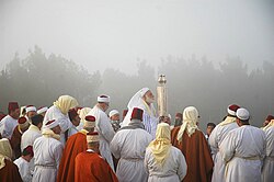 Самаряни отбелязват Пасха на планината Гаризим близо до Наблус