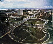 The Semanggi Interchange in 1976