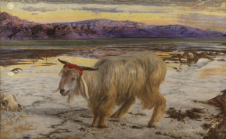 Картина Уильяма Холмана Ханта «Козёл отпущения» (англ. The Scapegoat, 1854)