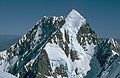 Aoraki peak from Mt Tasman summit NZ Mon 21 March 1983 closeup