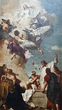 『聖母の被昇天』 （1735年）、ルーブル美術館。