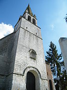 Le clocher de l'église.