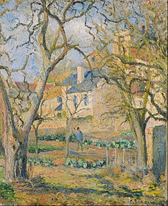 Vegetable garden, Camille Pissarro