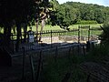 Vue d'ensemble du cimetière.