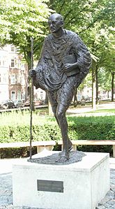 Standbeeld in Amsterdam