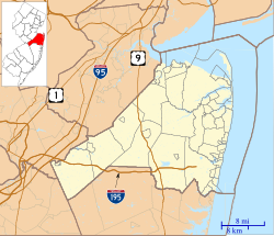 Clarksburg, New Jersey is located in Monmouth County, New Jersey