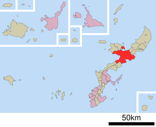 名護市位置図