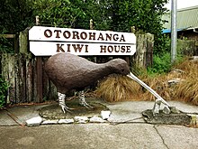 Front of Otorohanga Kiwi House