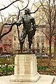 Standbeeld op Stuyvesant Square, New York