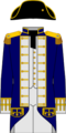 英國皇家海軍少將及准將制服(1812-1827)