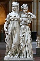 Las princesas Luisa y Federica de Prusia (1795-1797), de Johann Gottfried Schadow (Nationalgalerie, Berlin)[17]​