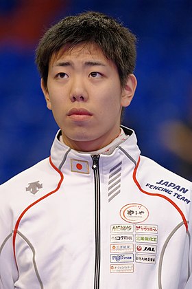 Shikine Takahiro au Challenge International de Paris 2015.