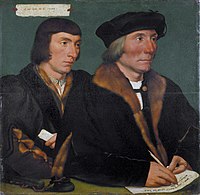 Thomas Godsalve en zijn zoon Sir John, 1528, Staatliche Kunstsammlungen Dresden