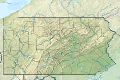 Valley Creek (Pennsylvania) is located in Pennsylvania