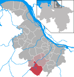 Ahlerstedt – Mappa