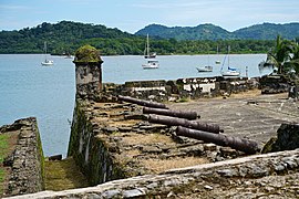 Fuerte batería de Santiago de la Gloria.