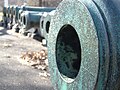 Cannon on display