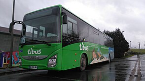 Vue avant de l'Iveco Bus Crossway.