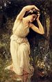 A Nymph In The Forest by Charles-Amable Lenoir