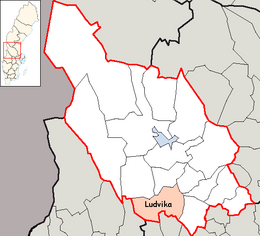 Ludvika – Localizzazione