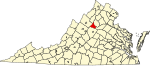 State map highlighting Greene County