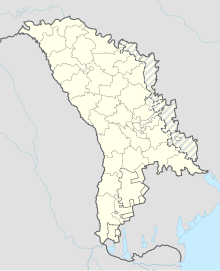 Cahul trên bản đồ Moldova