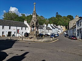 Dunkeld mit Atholl Memorial Brunnen