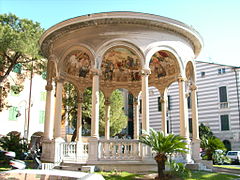 Kiosco de música en Rapallo