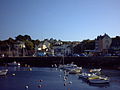 Le bourg de Port-Tudy (île de Groix).