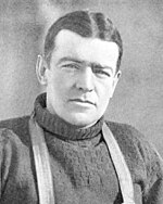 Ernest Shackleton.