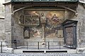 «Kristi' tannpine», fresker og epitafier på sørveggen