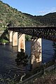 Stillgelegte Eisenbahnbrücke nach Spanien bei Barca d'Alva.