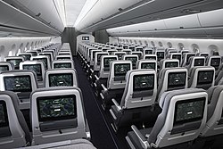 Finnair A350 Premium Economy -matkustamo